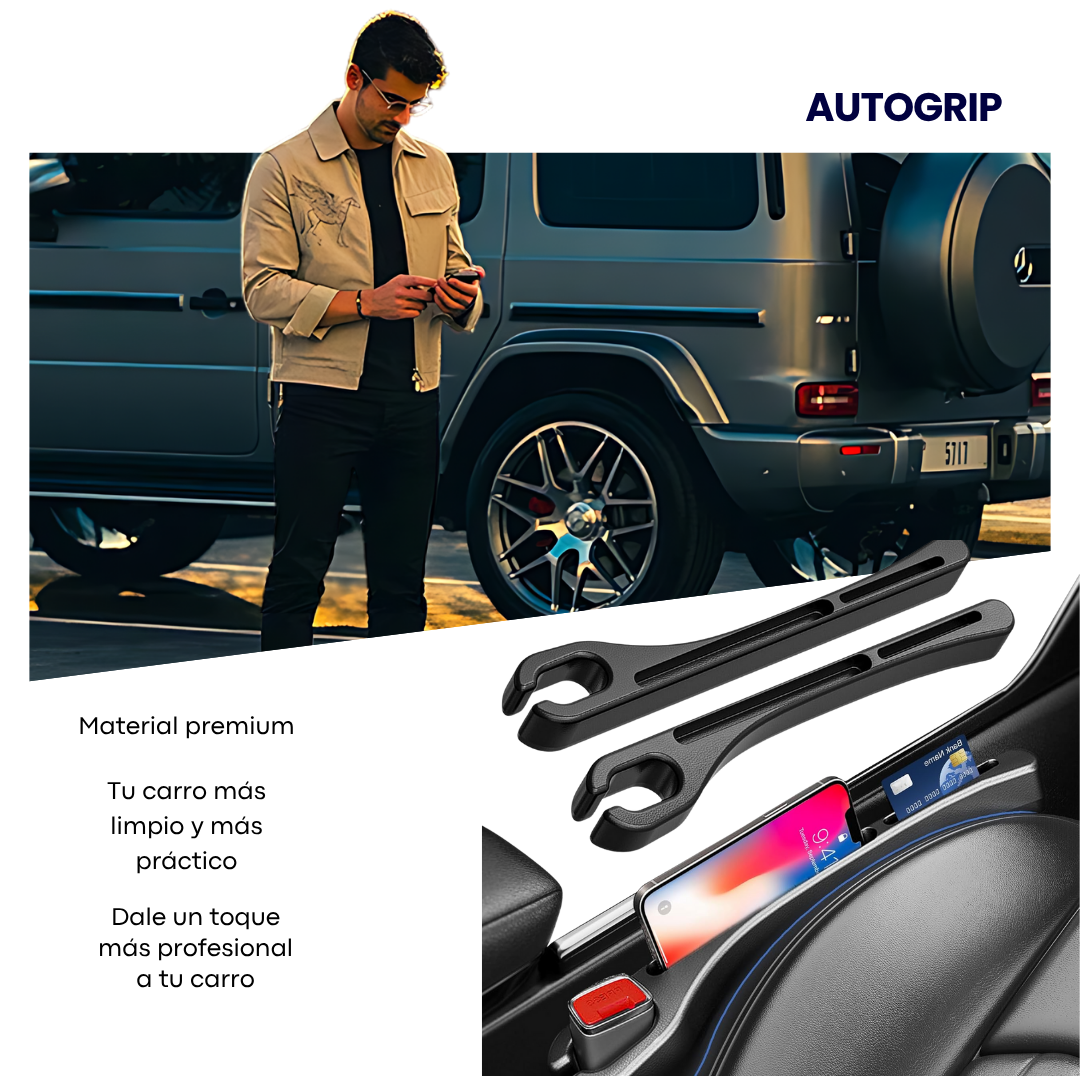 OFERTA 2X1|AUTOGRIP ®|Relleno de huecos de asiento para carro