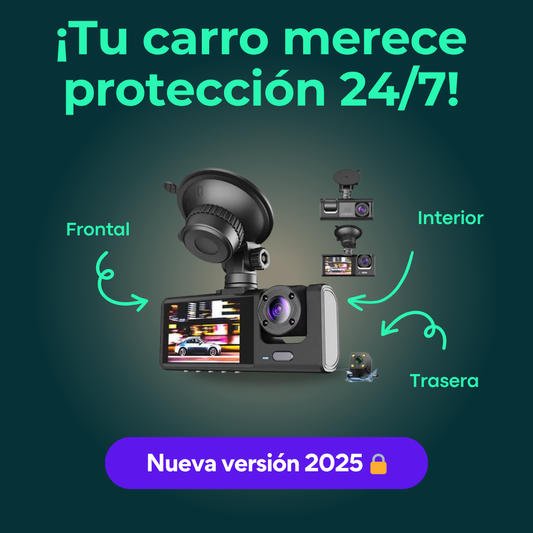 BLACBOX™ | Camara 3 en 1 Para tu Carro